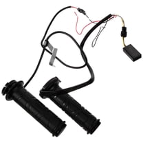 LULULION Motorcycle Heated Handlebar Heated Handlebar Rubber 1 Pair