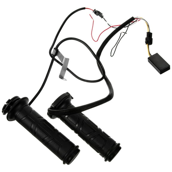 LULULION Motorcycle Heated Handlebar Heated Handlebar Rubber 1 Pair