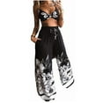 thumbnail image 2 of Palato Women's Plus Size Tops,Fashion Women Casual Printed Sleeveless Camis Tops+Long Pants 2 Piece Set, 2 of 4
