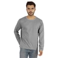thumbnail image 1 of Inkmeso Men's Long Sleeve Cotton Basic Shirt Lightweight Solid T-Shirts, 1 of 7
