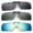 3 Colors1, variant on Clip On Sunglasses, Polarized Lenses, Easy to Clip on Glasses, Unisex (2pcs, Blue)