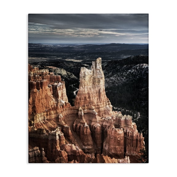 Stupell Industries Rustic Lodge Canyon Butte Photography Canvas Art, 24 x 30, by Alan Majchrowicz