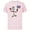 Soft Pink, variant on Disney and Pixar’s Toy Story Forky Flag Fourth of July - Short Sleeve Cotton T-Shirt for Adults - Customized-Red