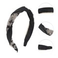 thumbnail image 3 of Unique Bargains 1 Pc Ditsy Floral Headbands for Women Black, 3 of 6