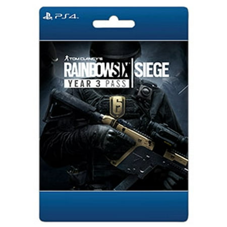 Rainbow Six Siege Year 3 Pass, Ubisoft, Playstation 4, [Digital Download],
