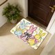 thumbnail image 5 of Hogar y cocina, baño, felpudo de Pascua, absorbente y adecuado para la decoración de primavera y entradas. Alfombra navideña de nailon., 5 of 6