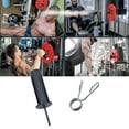 thumbnail image 2 of lixuesong Carbon Steel Weight Stack Pin Multifuntional Weight Stack Accessory Suitable for Most Gym Machines for Strength Training, 2 of 3