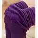 thumbnail image 1 of Txlixc Pantalones de terciopelo grueso, cintura alta, forro de terciopelo, medias elásticas de larga duración Txlixc  moda, 1 of 7