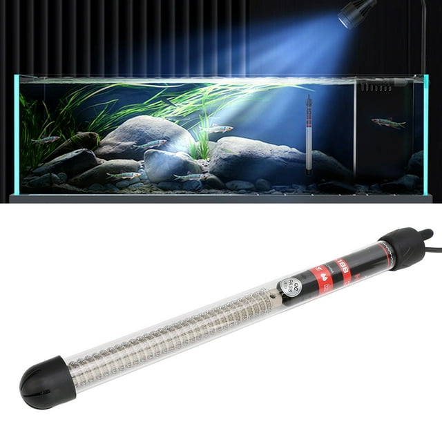 Submersible Aquarium Heater, Glass Aquarium Fish Tank Heater Fine Processing Technology for Marine and Freshwater
