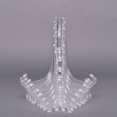 thumbnail image 1 of Maoww 10pcs Clear Plastic Easels Plate Holders Display Dish Rack Picture Frame Photo Book Pedestal Stand, 1 of 8