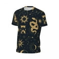 thumbnail image 5 of T Shirt For Men Sun And Moon Retro Gym T-Shirt Beach Astronomy Witch Classic Trending Tee Shirt For, 5 of 7