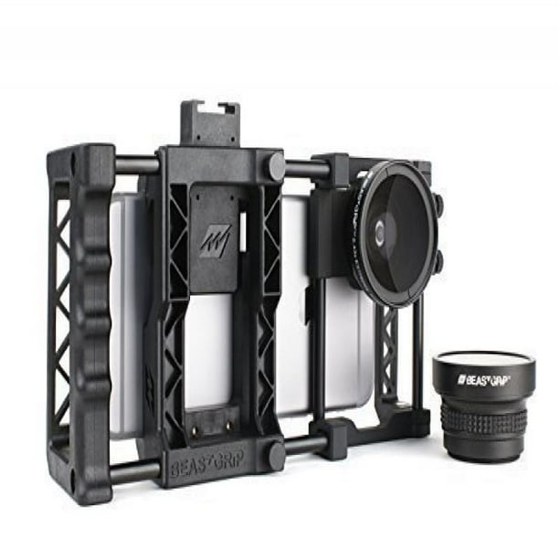 Beastgrip Pro + Wide Angle and Fish Eye Lenses Bundle. Universal iPhone