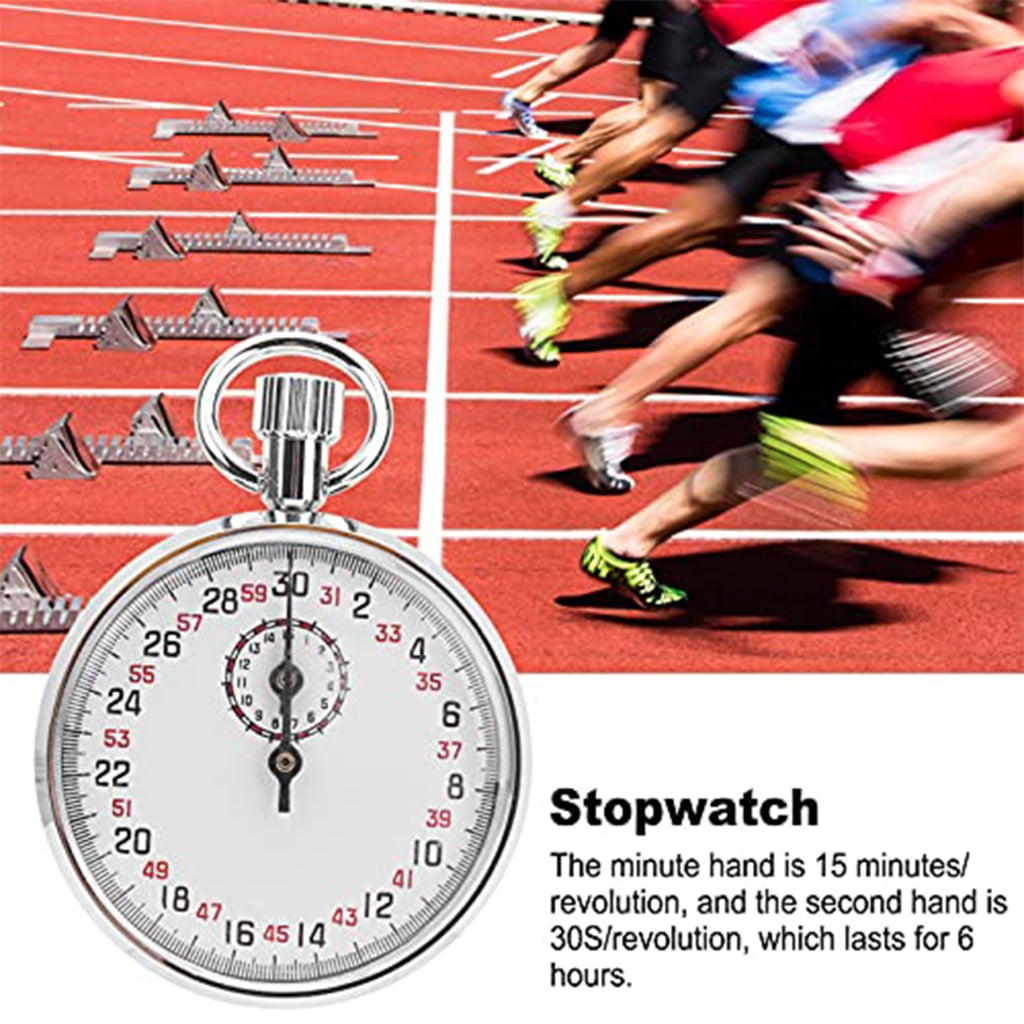 AllMetal Mechanical Stopwatches For Professional Track Field Timing Event