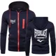 thumbnail image 3 of Nuevo EVERLAST, ropa deportiva de otoño e invierno para hombre, Sudadera con capucha sencilla a la moda con cremallera, chaqueta lisa, ropa deportiva estampada para hombre, top informal cálido, 3 of 5