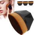 thumbnail image 3 of Makeup Liquid Foundation Brushes Cosmetic Blush Delicate Waxy for Dry Wet Use 3pcs, 3 of 7