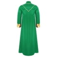 thumbnail image 4 of Zaldita Men Priest Robe Clergy Cassock Catholic Gown Pastor Outfit Christian Dress Up Green S, 4 of 5