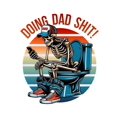 thumbnail image 2 of Camiseta de verano: divertida para papá, regalo del Día del Padre, regalo de cumpleaños para papá, regalo para papá, camiseta para papá, camiseta para esposo, camiseta de esqueleto, camiseta para padr, 2 of 7