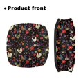 thumbnail image 2 of HELLHERO Rooster Floral Seat & Backrest Covers for Seniors Back Cover Easy Installation Improved Comfort for Elderly Adults, 2 of 7