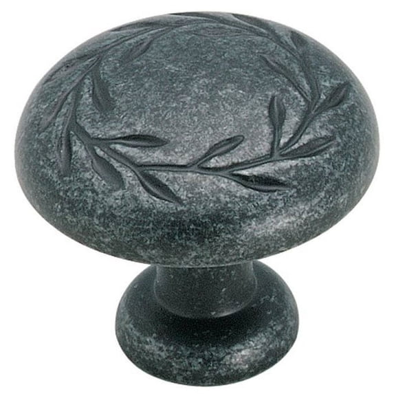 Amerock Bp1581 Nature's Splendor 1-5/16" Mushroom Cabinet Knob - Wrought Iron Dark