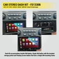thumbnail image 5 of Scosche FD1330B Double DIN Dash Kit Compatible w/ Select 1995-11 Ford, Lincoln, Mercury & Mazda, 5 of 12
