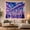 Anime City, variant on Two Students in Urban Cityscape with Cherry Blossoms and Monorail, Dreamy Digital Art for Anime Fans, Vibrant Night Scene Wall Art, Birthday Gift Tapestry Wall Hanging for Bedroom and Dorm