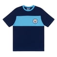 thumbnail image 2 of Manchester City FC Mens Premium Long Pyjama Set, 2 of 6