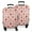 Pink Cow Strawberry, variant on White Cow Cloud Pattern Luggage Cover Fashion Suitcase Cover Baggage Covers Fit 25-28 Inch Luggage (Go Travel)