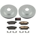 thumbnail image 2 of PowerStop Rear Geomet Coated Brake Rotor and Pad Kit Fits: CADILLAC Select Models CRK2958, 2 of 4