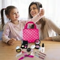 thumbnail image 4 of Girls Makeup Toy Set Pretend Play Cosmetics Dressing Kit Princess Role Play Accessories, 4 of 9