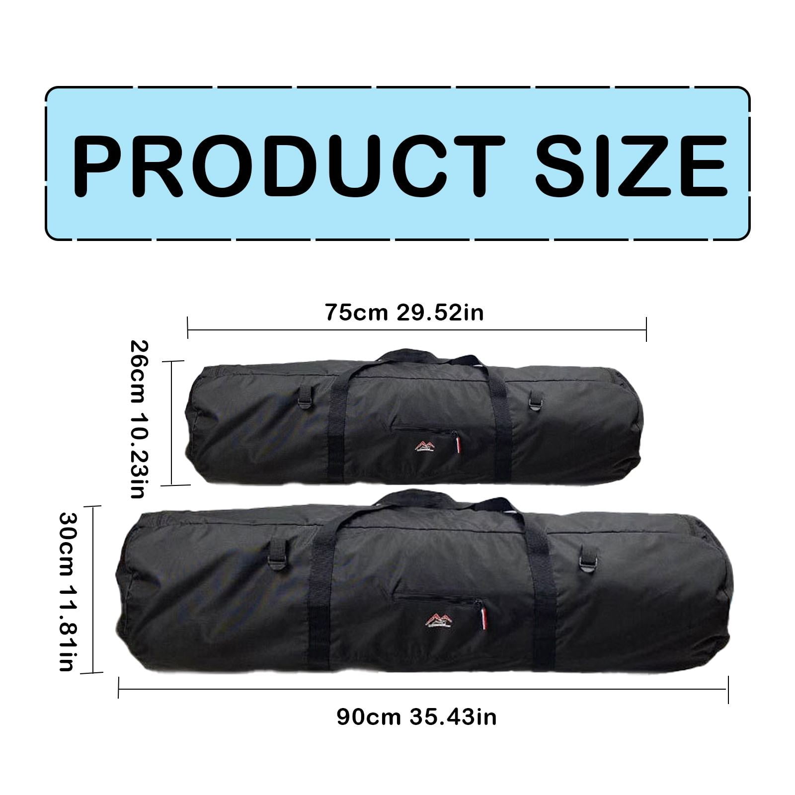Clearance Equipment package under $20,Tent Bag Tent Storage Bag Zipper Duffel Bag With Handles Heavy Loading Foldable Anti Camping Tent Storage Bag Carrying Case 2PC