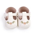 thumbnail image 3 of CAIVO Baby Sandals Soft Sole Breathable Comfortable Casual Walking Shoes With Embroidery Design For Boys Girls Summer Lightweight Sandals Versatile for Travel, 3 of 8