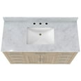 thumbnail image 7 of Dreamline VFDX482234SWMWH Dexterity 48" Free Standing Single Basin Vanity Set - White, 7 of 7