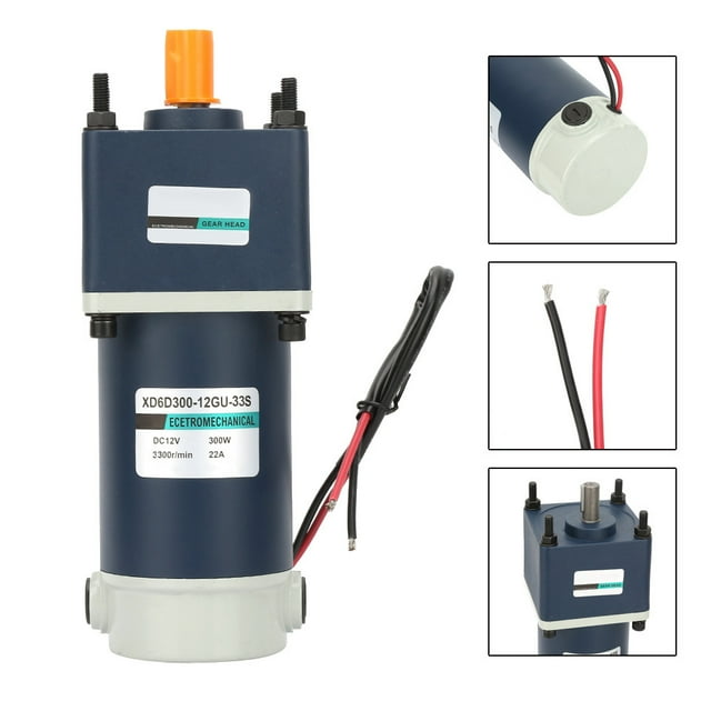 Motor De Reducción, Motor Con Engranaje De CC De Imán Permanente De Alta Electricidad Para Robot DIY Para Coche Inteligente