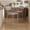Grey, variant on HomeZeer Bar Stools Set of 2, 26" Counter Height Barstools with Back and Footrest, Square Fabric Upholstered Stools, White