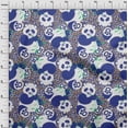 thumbnail image 4 of oneOone Rayon Green Fabric Kids Sewing Craft Projects Fabric Prints By Yard 56 Inch Wide, 4 of 4