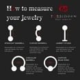thumbnail image 3 of Disco Ball Belly Button Ring Surgical Steel 14G, 3 of 7