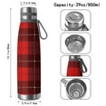 thumbnail image 3 of Christmas 29oz Stainless Steel Insulated Thermos with Tea Filter, 360° Printed Travel Bottle, Leakproof BPA-Free Flask with Anti-Slip Base, 304 Inner & 201 Outer, Vacuum Cup, 3 of 6