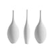 thumbnail image 1 of 3x Ceramic Flower Vase Modern Nordic Ornaments Bud Vase Centerpiece Vases, 1 of 9