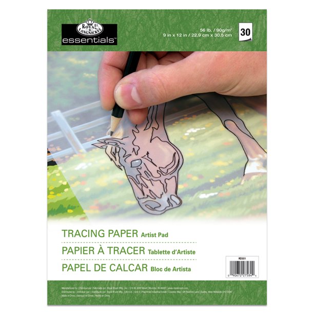 Royal & Langnickel Tracing Paper Pad, 9 X 12