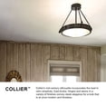 thumbnail image 5 of Hinkley Lighting - Collier - 4 Light Semi-Flush Mount In Traditional and, 5 of 11