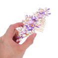 thumbnail image 4 of FENGGUIQU Accesorio Floral Para De Novia En Tono Púrpura Ligero Y Duradero Para Uso En Bodas, 4 of 8