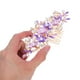 thumbnail image 4 of unbranded Peine Floral Morado Para Novia Con Duradero Y Ligero Para Bodas, 4 of 8