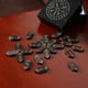thumbnail image 5 of Runas de s con bolsa de accesorios Juguetes para hechos de robusto material de de aleación de zinc, Baoblaze Carta de runa, 5 of 8