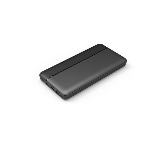 Restored iHome Dual Port Portable Power Hub with 20W USB-C Black 2IHPP2269B7L2 (Refurbished)