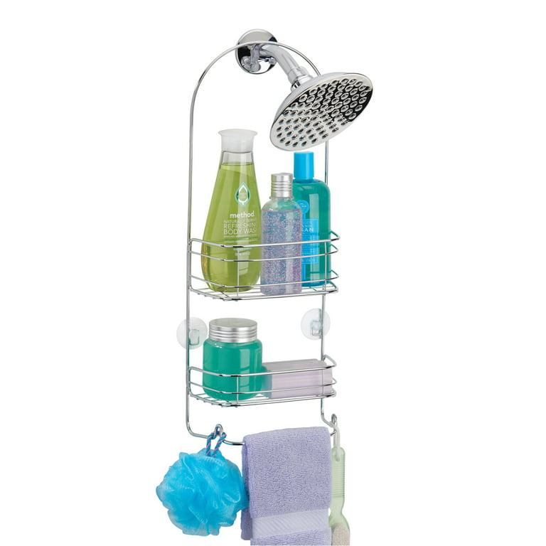 Stainless Steel Bathroom Hanging Shower Head Decor Organizer Rack - Bed  Bath & Beyond - 38190132