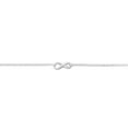 thumbnail image 2 of 9 Plus 1 Inch Extention Ster. Silver Anklet 5mm X 13mm Infinity Symbol Spring-Ring Closure 9 Inch Anklet for Women, 2 of 2