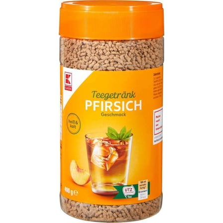 G&G Instant granulated tea: PEACH ( Hot & Cold) 400g/14 oz
