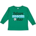 thumbnail image 3 of Inktastic Future Soccer Star Boys Long Sleeve Toddler T-Shirt, 3 of 5