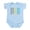 Sky Blue, variant on CafePress - Made In Bahamas Infant Bodysuit - Baby Light Bodysuit, Size Newborn - 24 Months