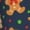 Blue, variant on Logiee Holiday Gingerbreads Print Pajama Pants for Men,Men’s Pajama Bottoms,Mens PJ Pants with Pockets & Button Fly-Small
